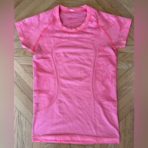 🍋 Lululemon Swiftly Short Sleeve Tee Top Print